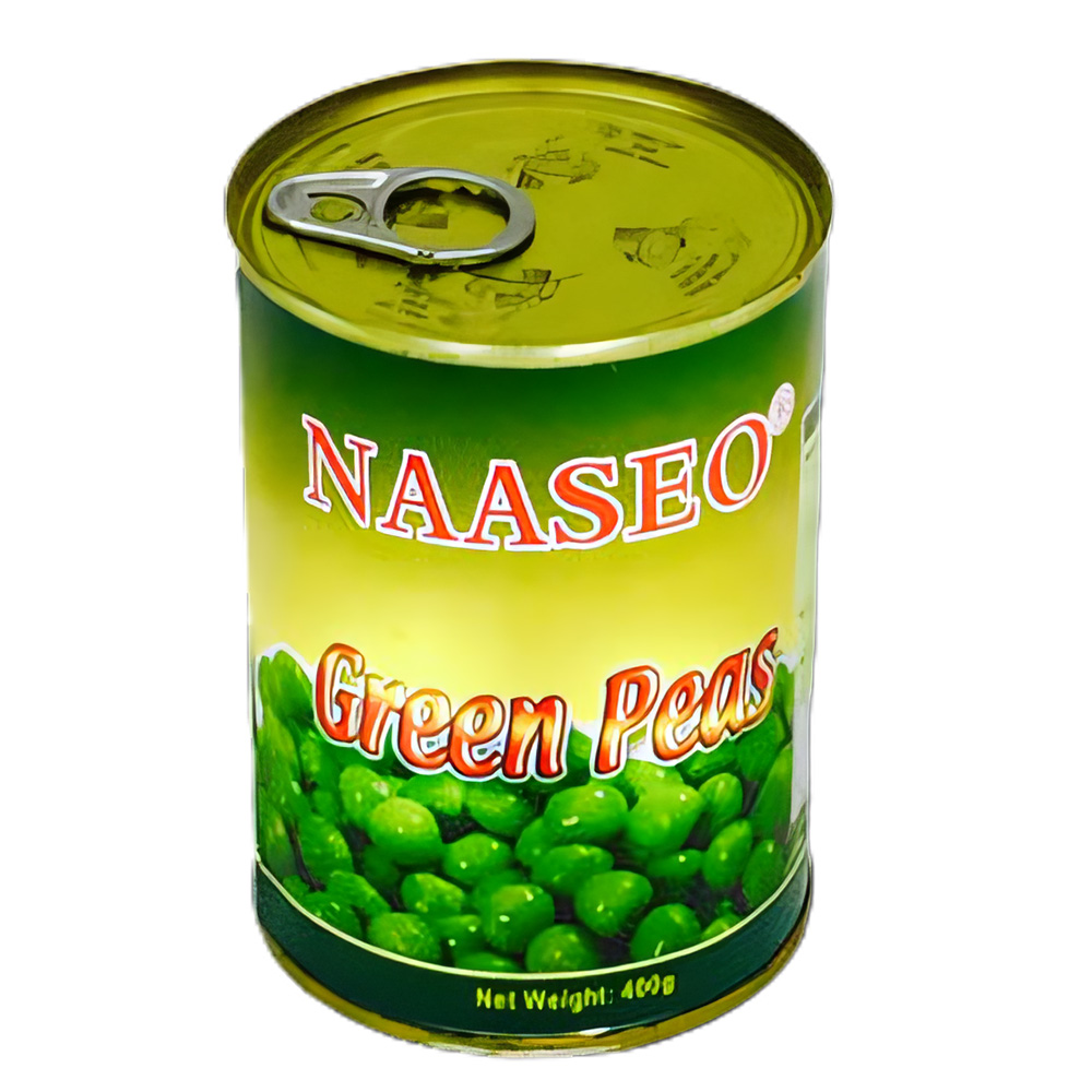 Naaseo Sweet Peas Canned Vegetables, 12 Pack, 15 Oz Can