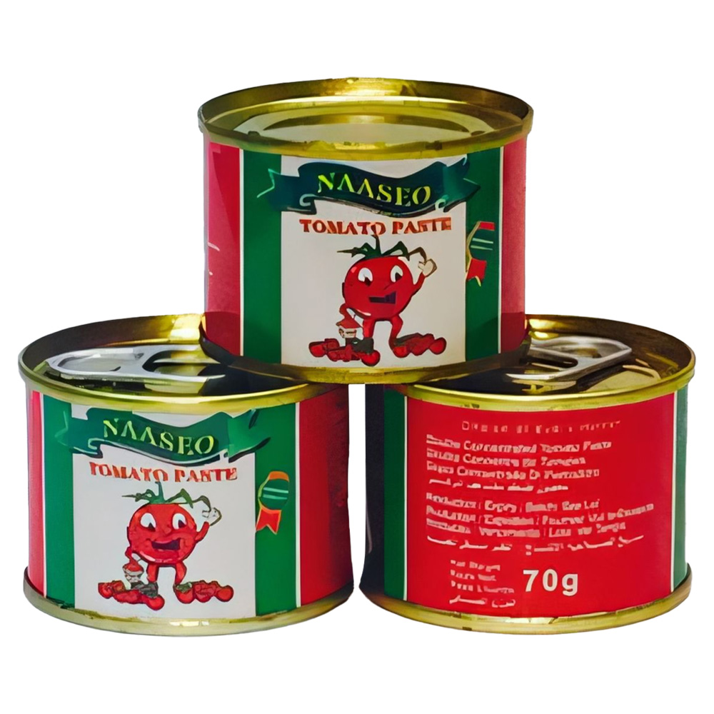 28-30% Canned Tomato Paste 70GM Five Star Tomato Paste Supplier High Quality