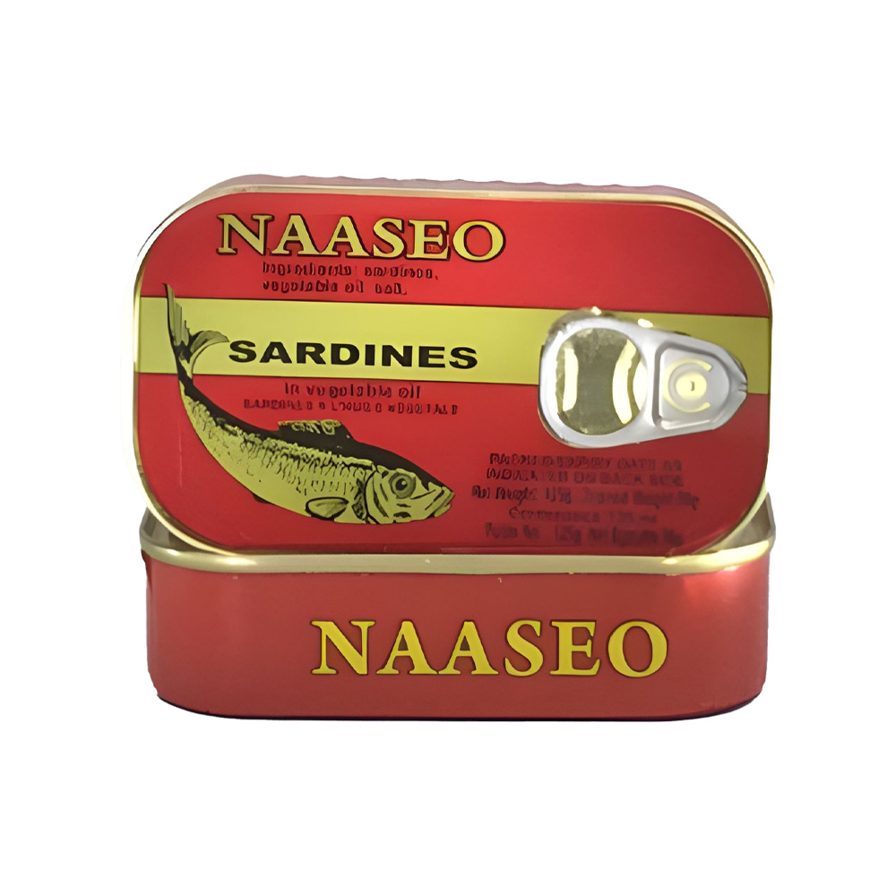 Canned Seafood Sardine 125g Canned in Tomato Sauce/in Vegetable Oil Oval