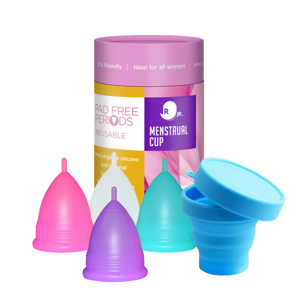 Wholesale Reusable 100% Medical Grade Silicone Menstrual High Quality Reusable Menstrual Cup