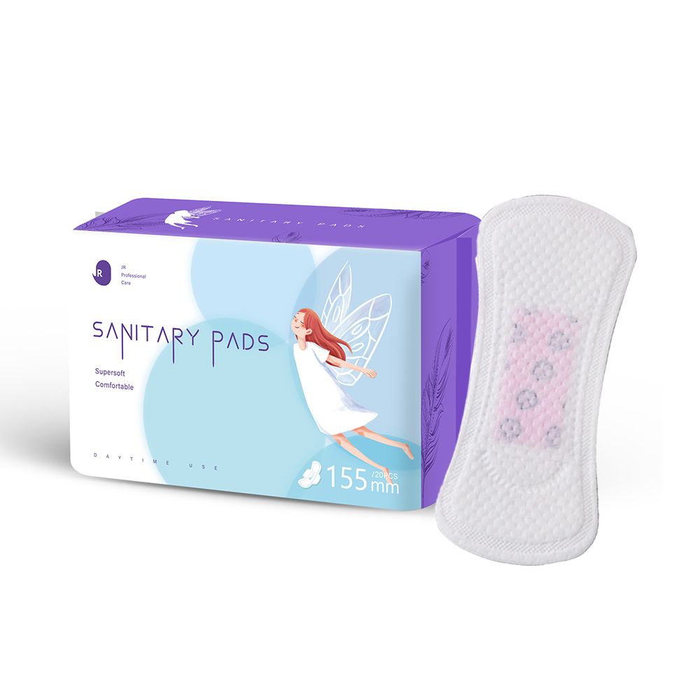 Hot Sale Adult Cotton Period Sanitary Pads Women Disposable Menstrual Panty Liners