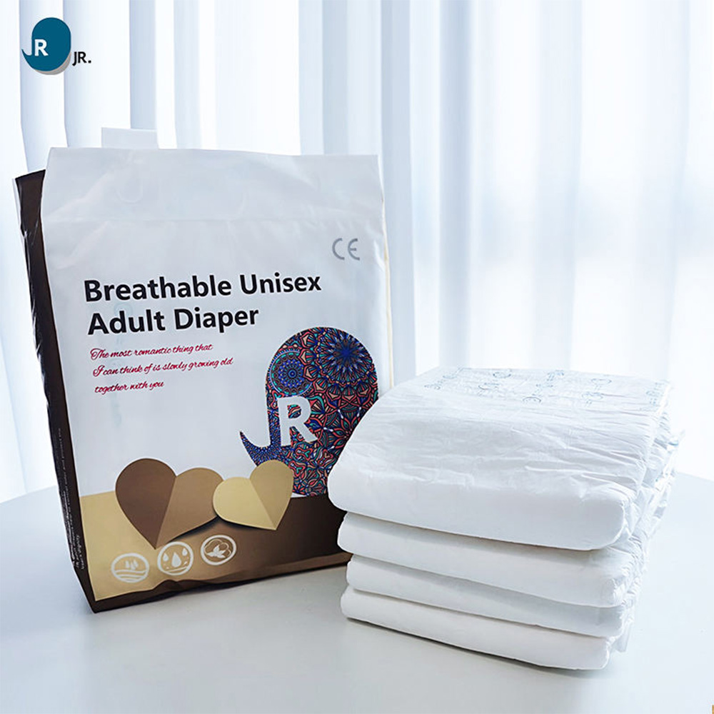 Ultra Thick Adult Baby Diaper OEM Disposable Adult Diapers For Elderly