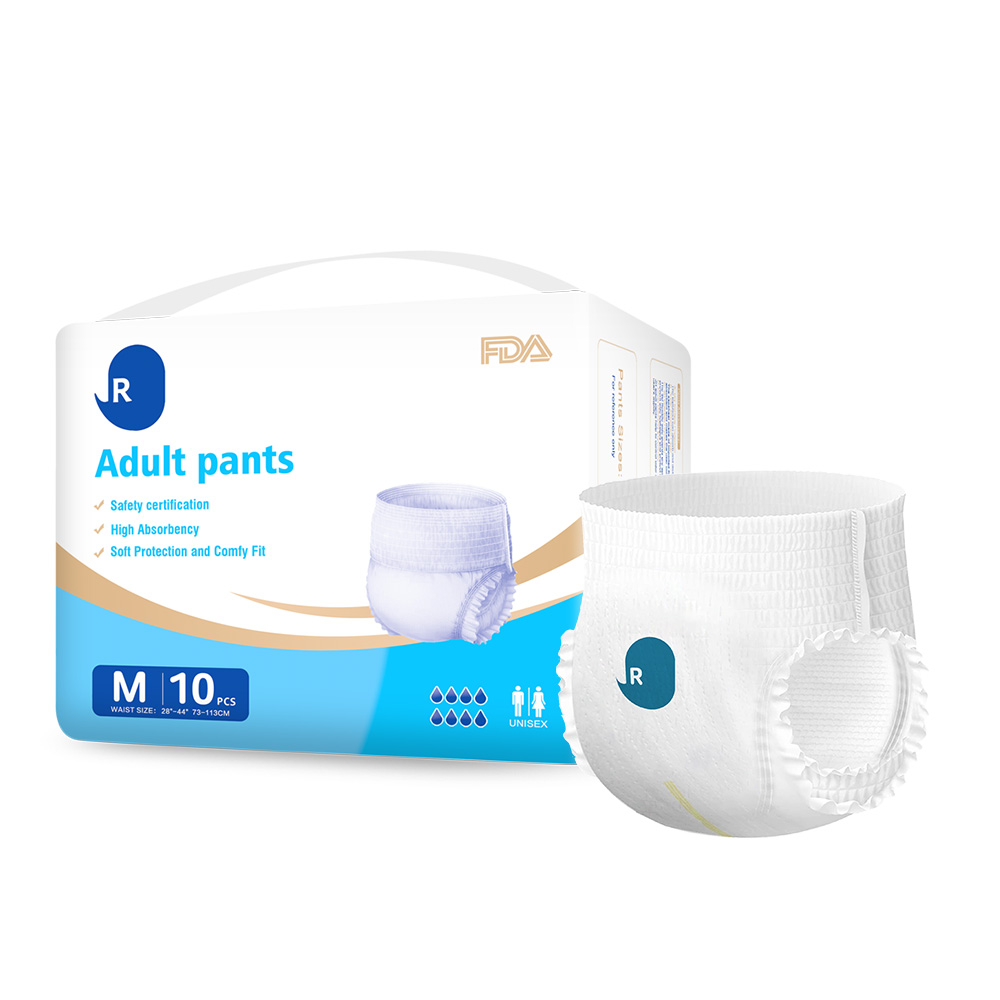 Hot Sales Elastic Adult Pants In Bales Unisex Disposable Adult Pants Manufacturers