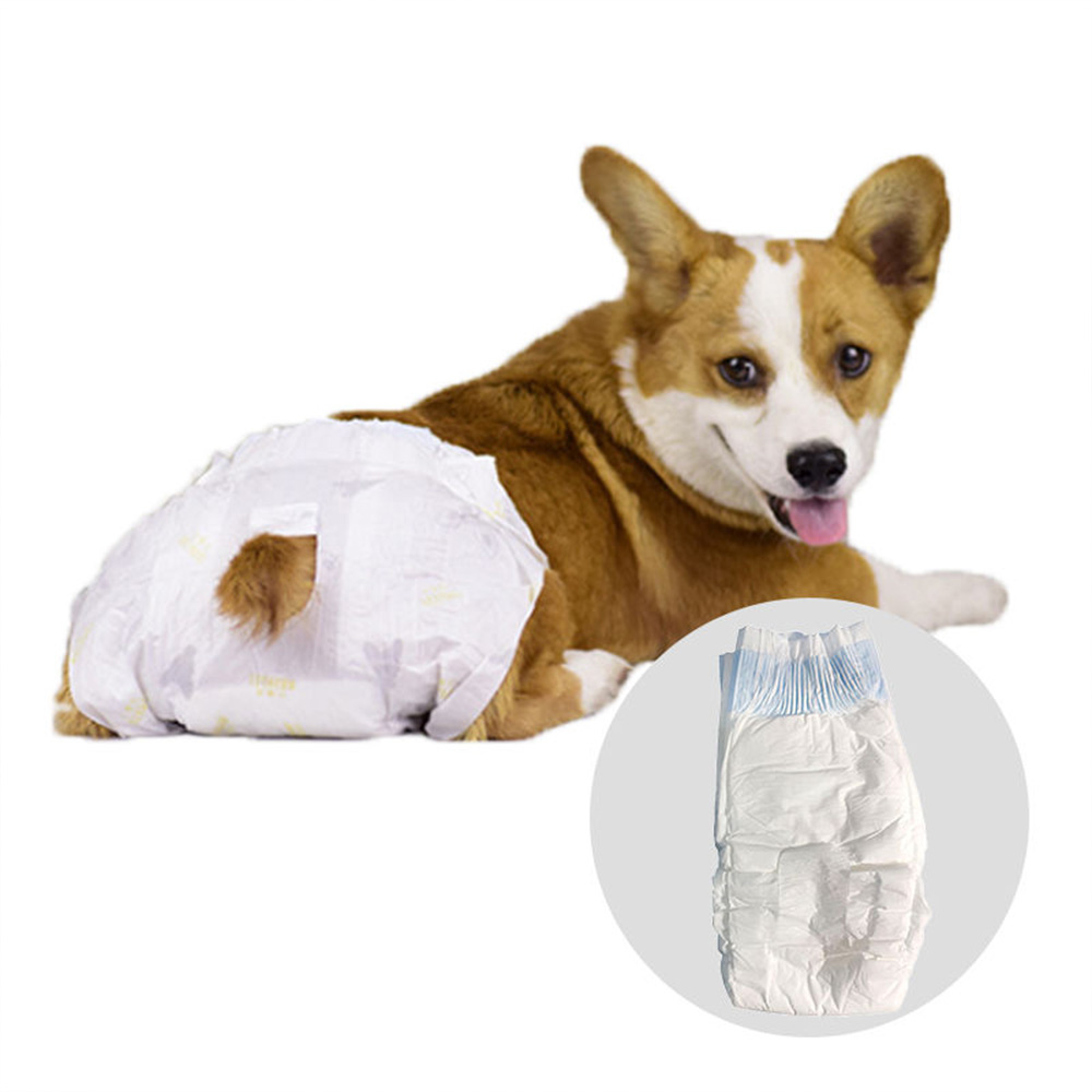 High Quality Small Animal Diapers Absorbent Soft Female Puppy Dog Diaper S M L XL