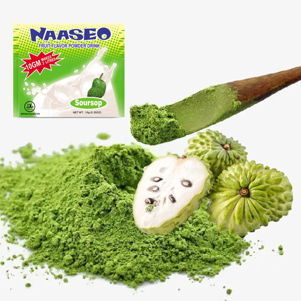 Organic 10MG Naaseo Brand Natural Instant Soursop Fruit Juice Powder