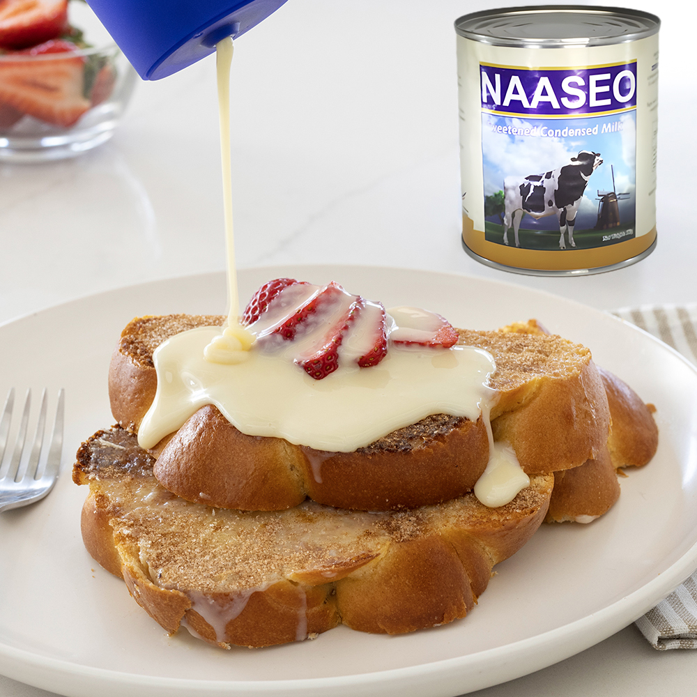 Naaseo Brand Top Quality Approved Natural Sweetened Evaporated Condensed Milk